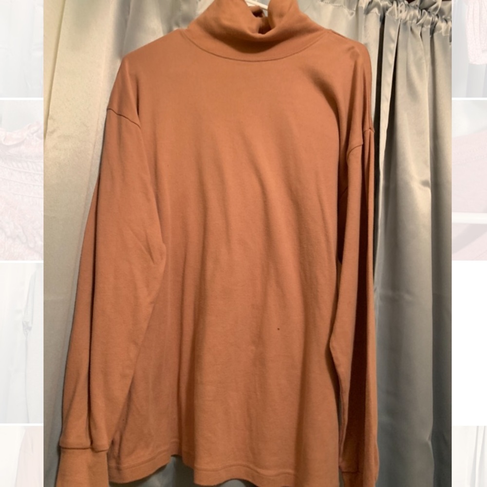 Tan/Brown Turtleneck